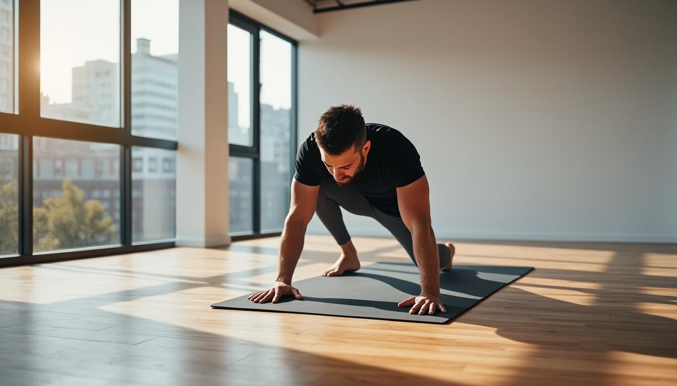 Découvrez pourquoi le yoga apporte de nombreux bienfaits physiques et mentaux aux hommes : amélioration de la souplesse, réduction du stress, meilleure concentration et équilibre émotionnel.